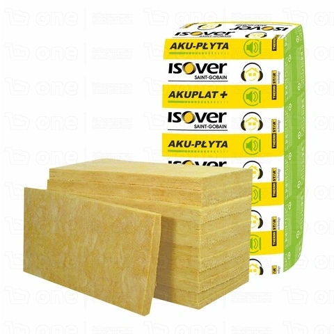 Wełna szklana Isover Aku-Płyta / AKUPLAT + 037 1200/600/50 mm