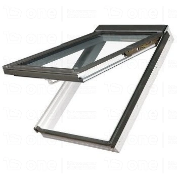 Okno dachowe Fakro PPP-V/AC MAX U4 RAL 7022 114x140 3-szybowe PVC