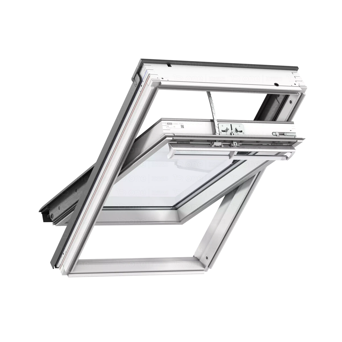 Okno dachowe Velux GGL MK10 236621 78x160 3-szybowe drewniane