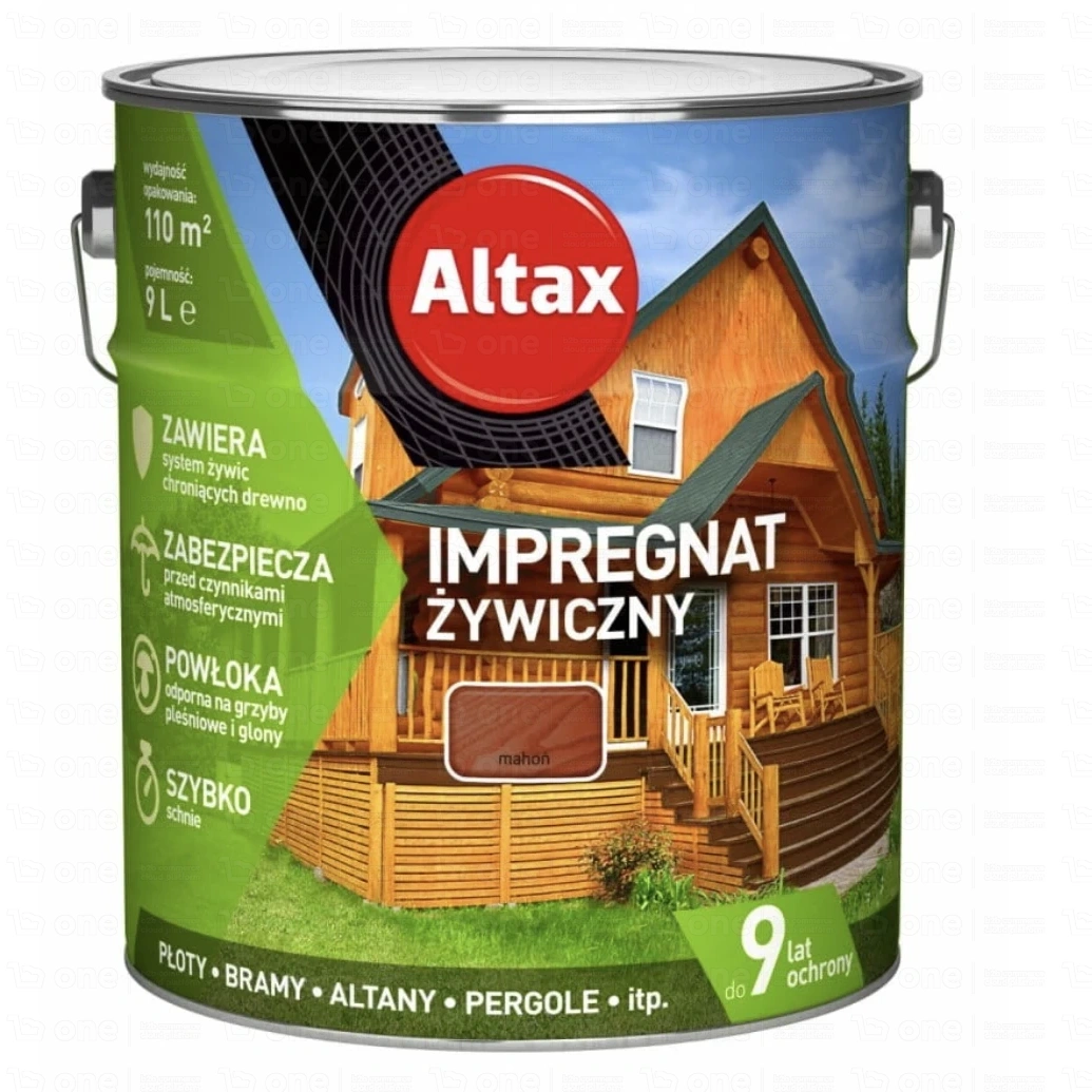 Impregnat do drewna Altax żywiczny dąb mat 0,75 l