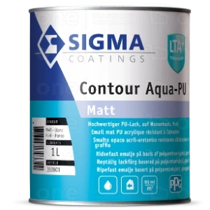 Emalia poliuretanowa Sigma Coatings Aqua Pu baza LN mat 1 l