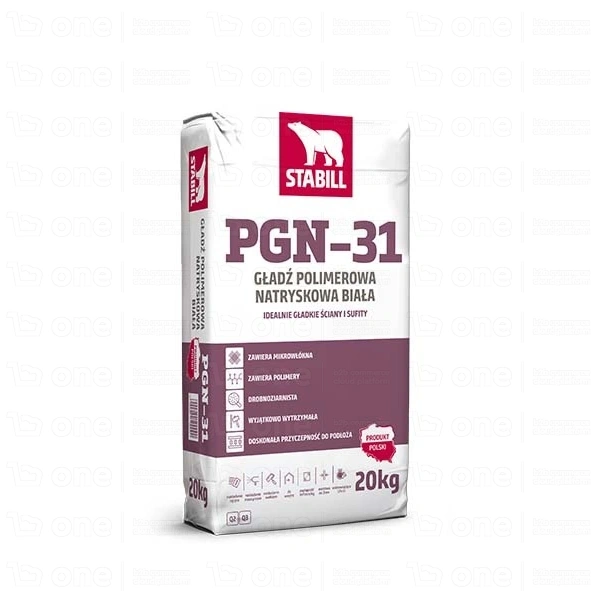 Gładź natryskowa STABILL PGN-31 20kg