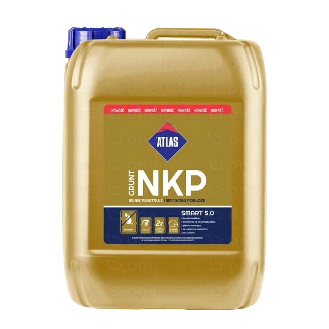 Grunt głęboko penetrujący Atlas NKP niekapiący i niechlapiący 5 kg