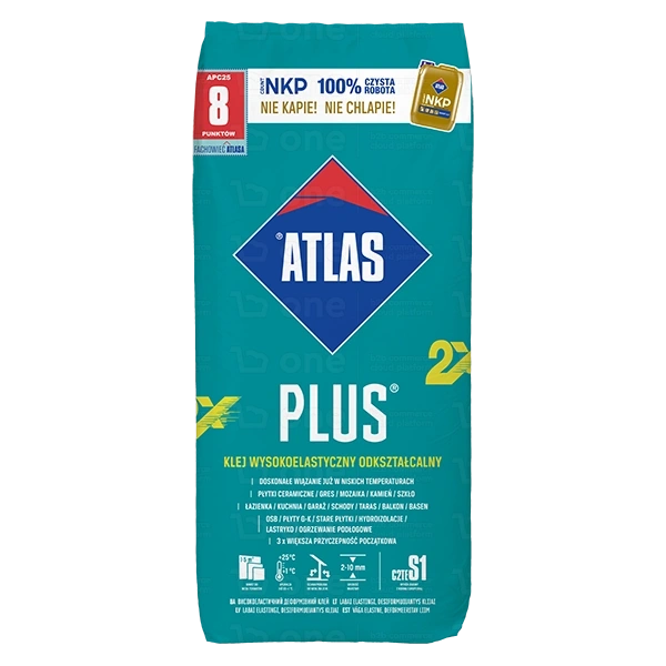 Klej elastyczny Atlas Plus S1 do płytek 5 kg