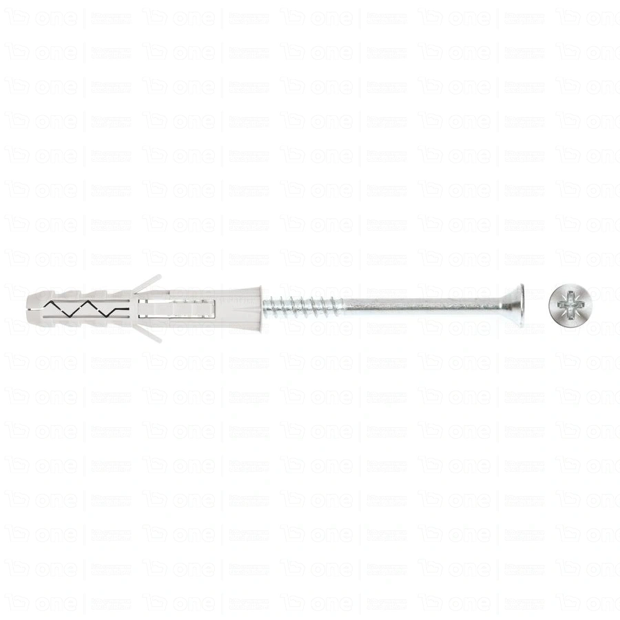 Kołki rozporowe 10 x 60 Klimas Wkręt-met z wkrętem z łbem stożkowym 6 x 70 mm 100 szt. 