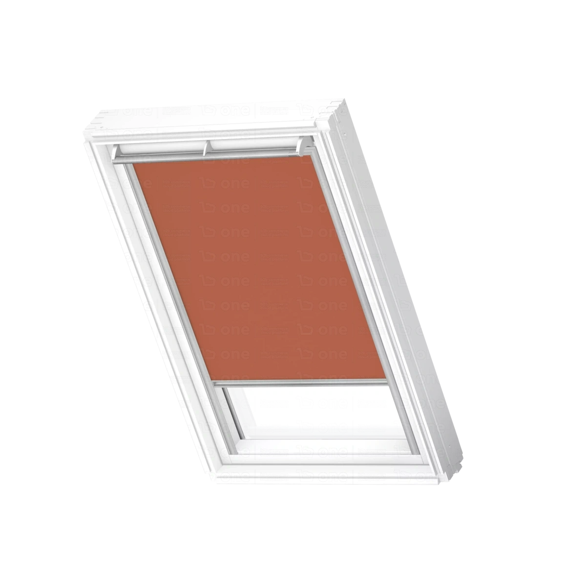 Roleta wewnętrzna do okna dachowego Velux DKL P08 4564S 94x140 zaciemniająca manualna 