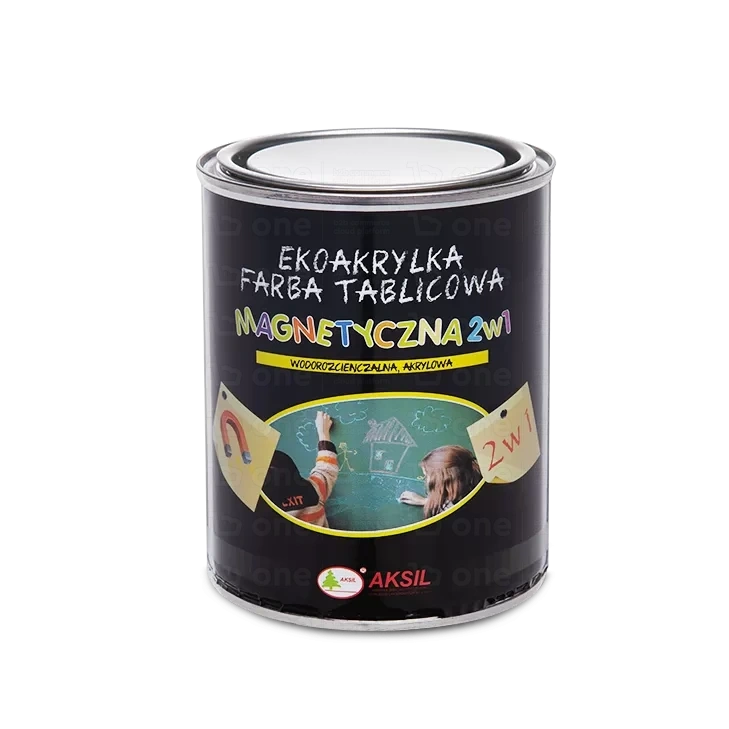 Farba akrylowa Aksil Ekoakrylka 2w1 tablicowa magnetyczna mat 0,2 l