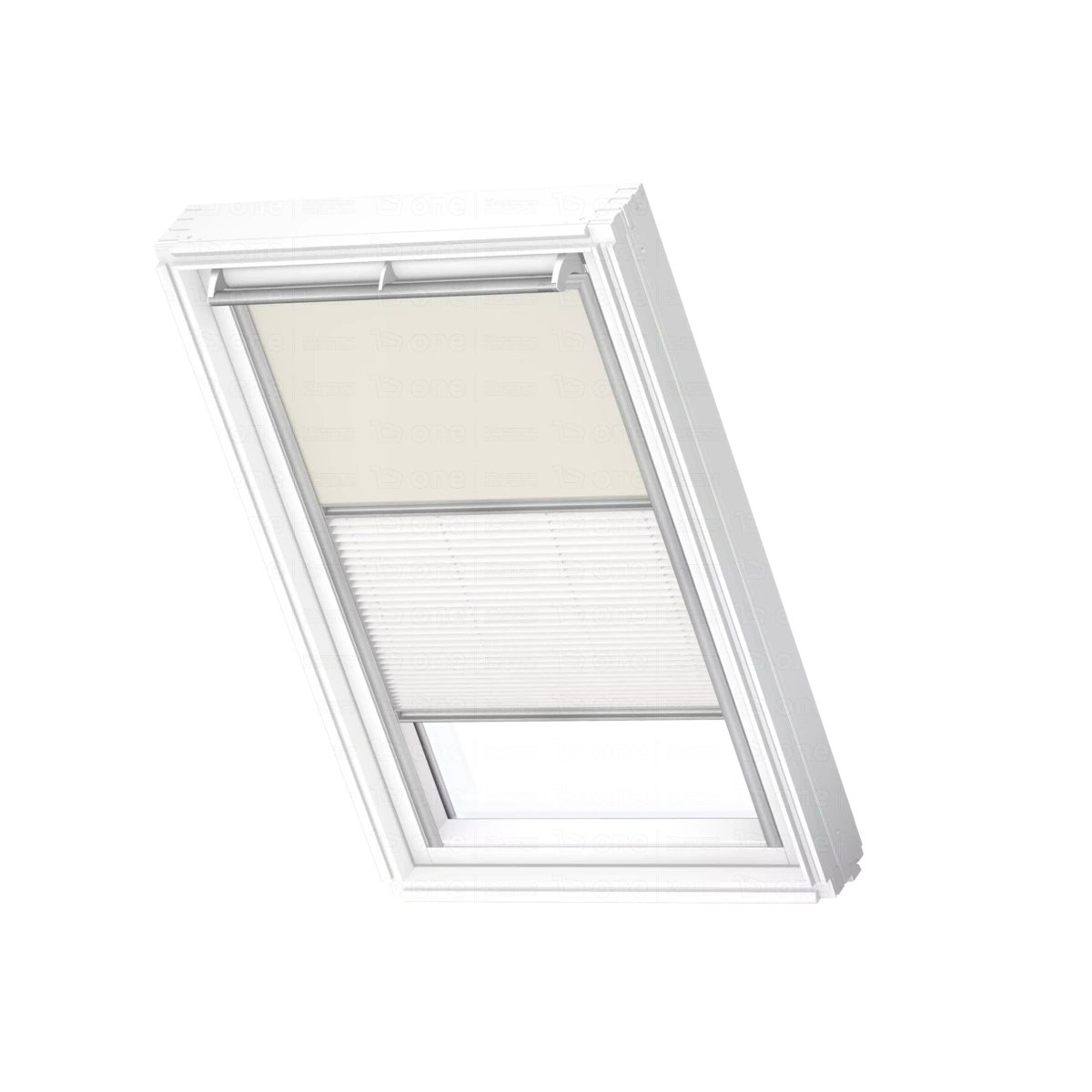 Roleta wewnętrzna do okna dachowego Velux DFD M08 1085S 78x140 zaciemniająco-plisowana 