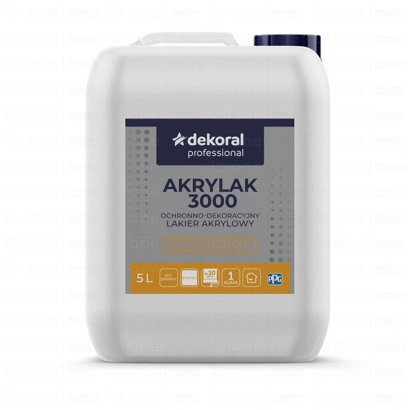 Lakier DEKORAL Professional Akrotix 3000 półmat transparentny 5 l