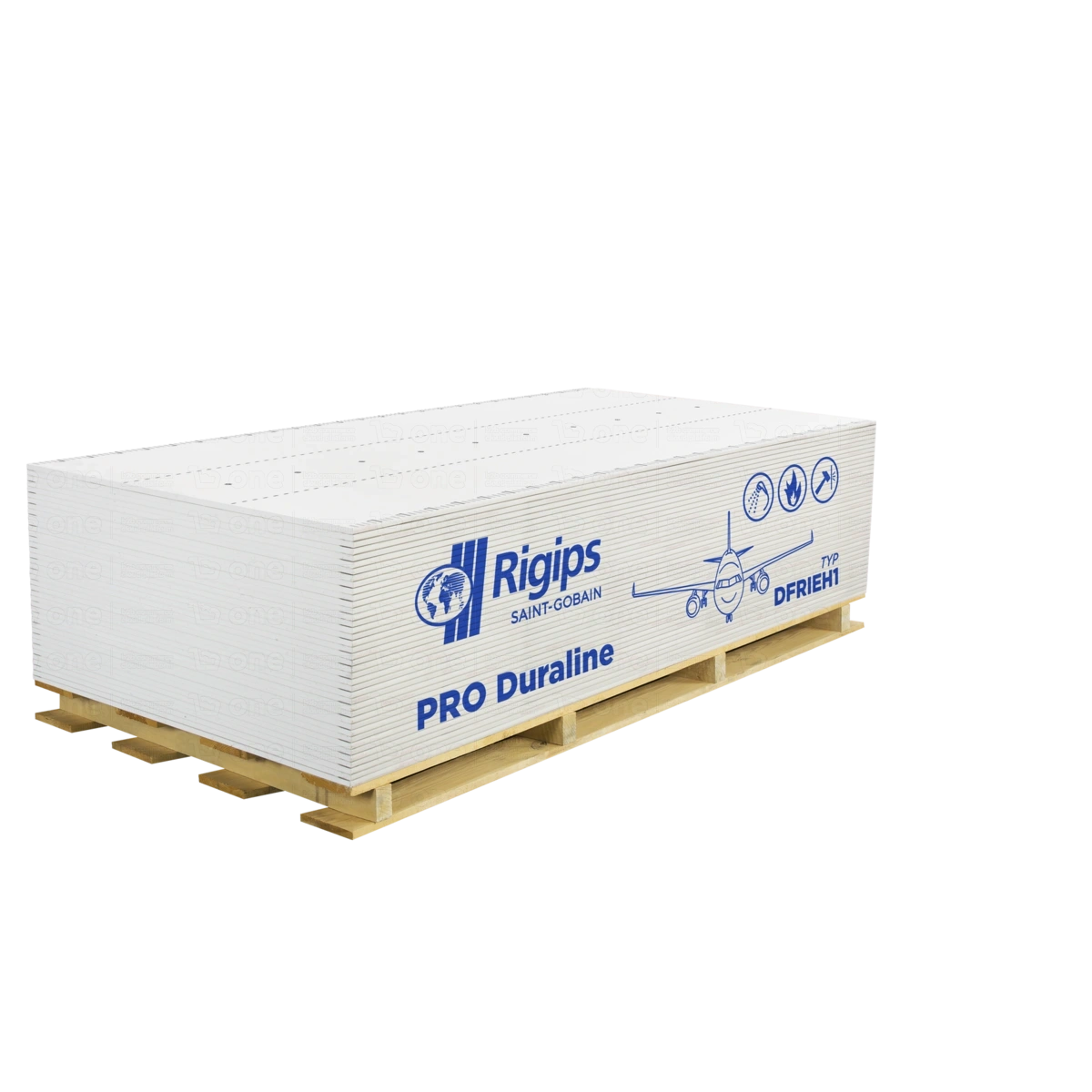 Płyta gipsowo-kartonowa Rigips PRO Duraline typ DFIREH1 1200x2600x12,5 mm