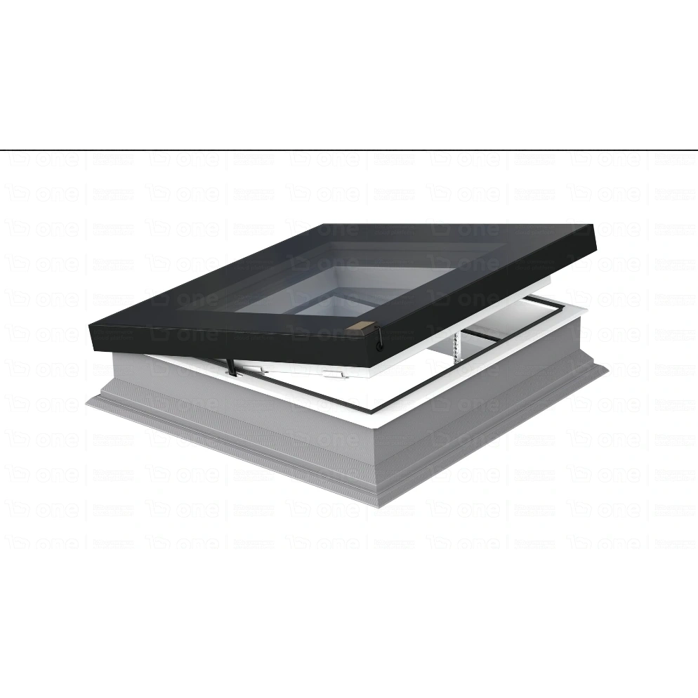 Okno do dachu płaskiego Fakro DEF DU6 90x120 3-szybowe