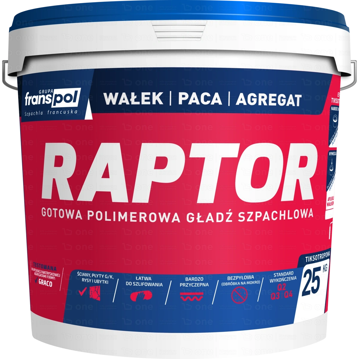 Gładź szpachlowa Franspol RAPTOR 100798 25 kg