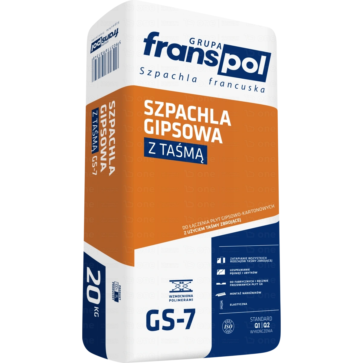 Gips szpachlowy Franspol GS-7 20 kg