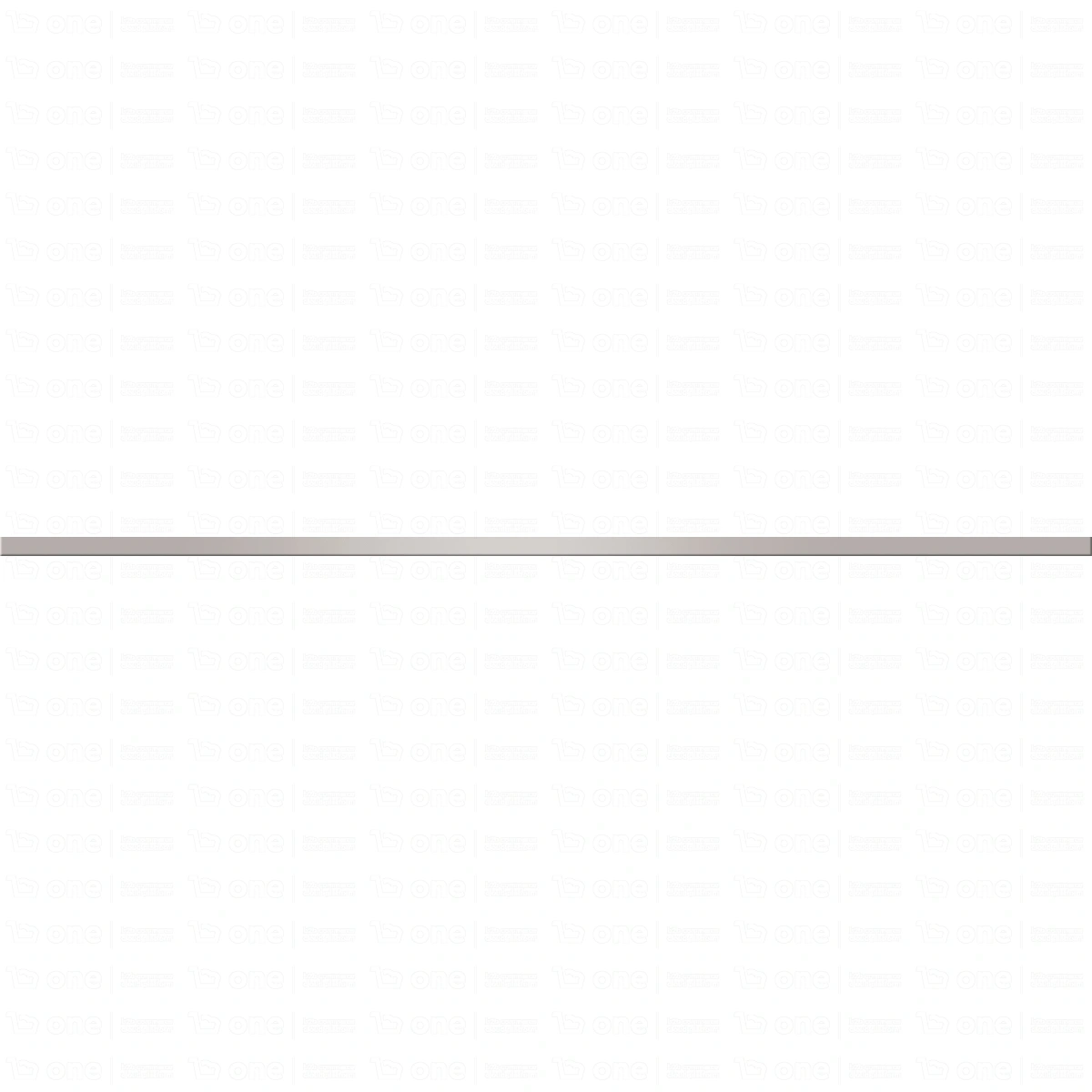 Listwa ścienna Ceramika Końskie 1x60 silver mat gat.1 