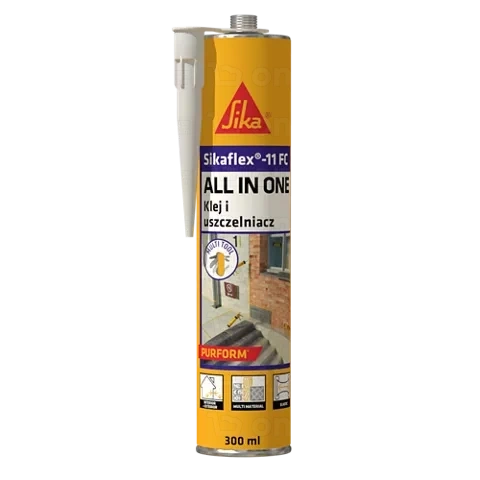 Klej elastyczny Sika Sikaflex-11FC biały 600 ml