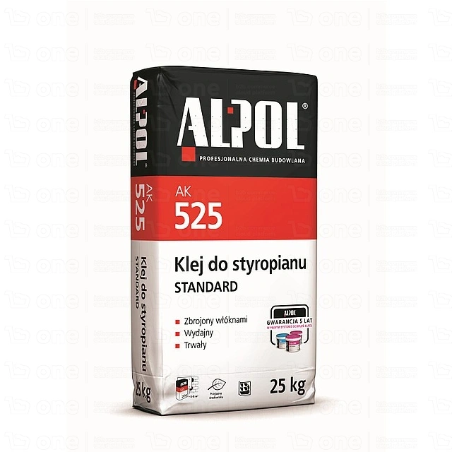 Klej cementowy Alpol AK525 Standard do styropianu 25 kg