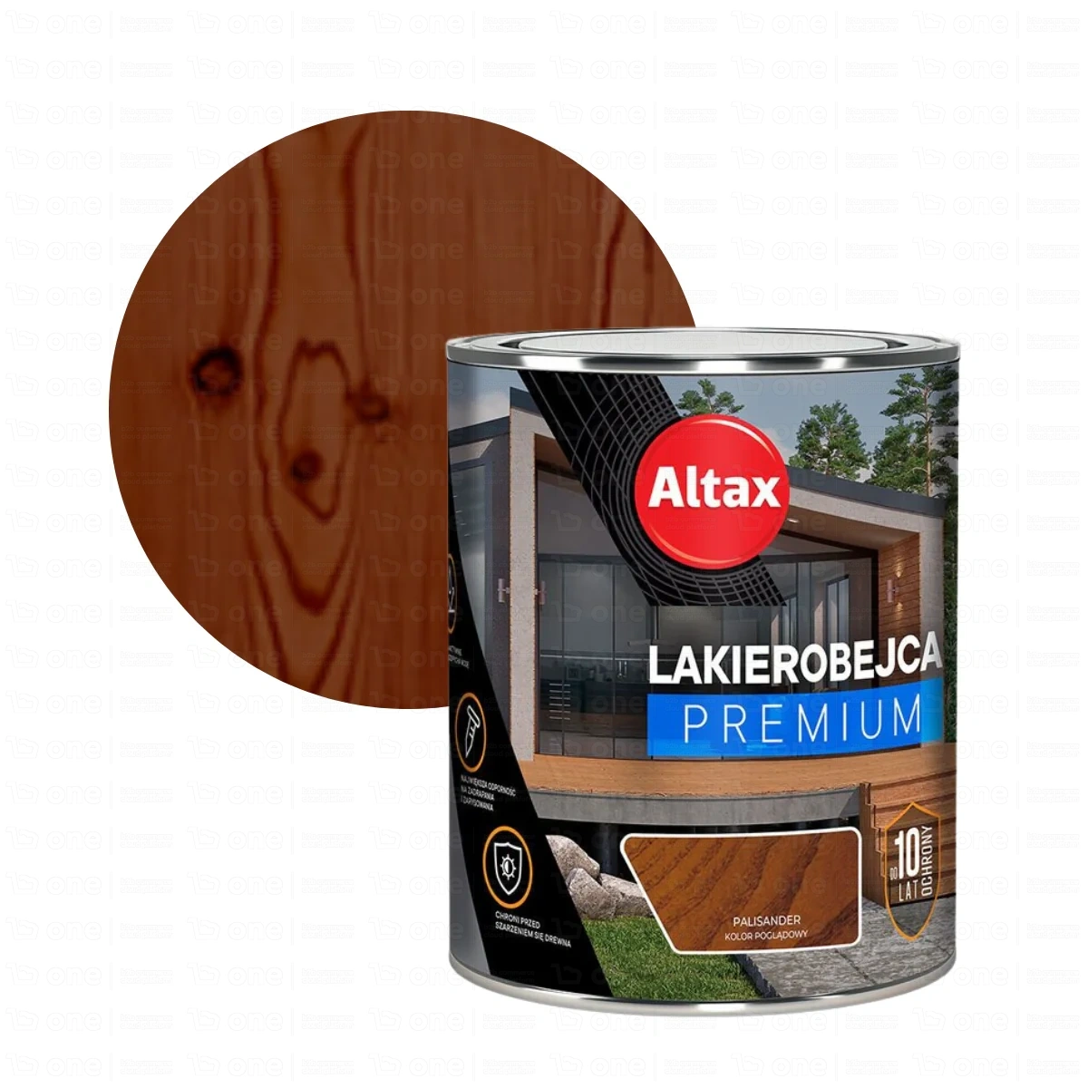 Lakierobejca do drewna Altax Premium palisander 0,75 l