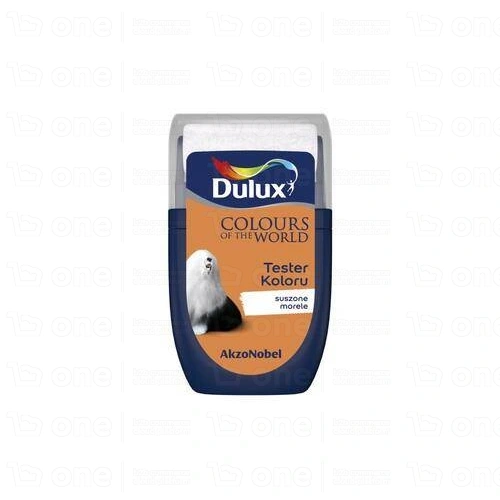 Farba lateksowa Dulux Kolory Świata do ścian i sufitów tester suszone morele mat 30 ml