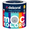 Farba lateksowa Dekoral Moc Koloru do ścian i sufitów szary klasyczny nr 36 mat 2,5 l