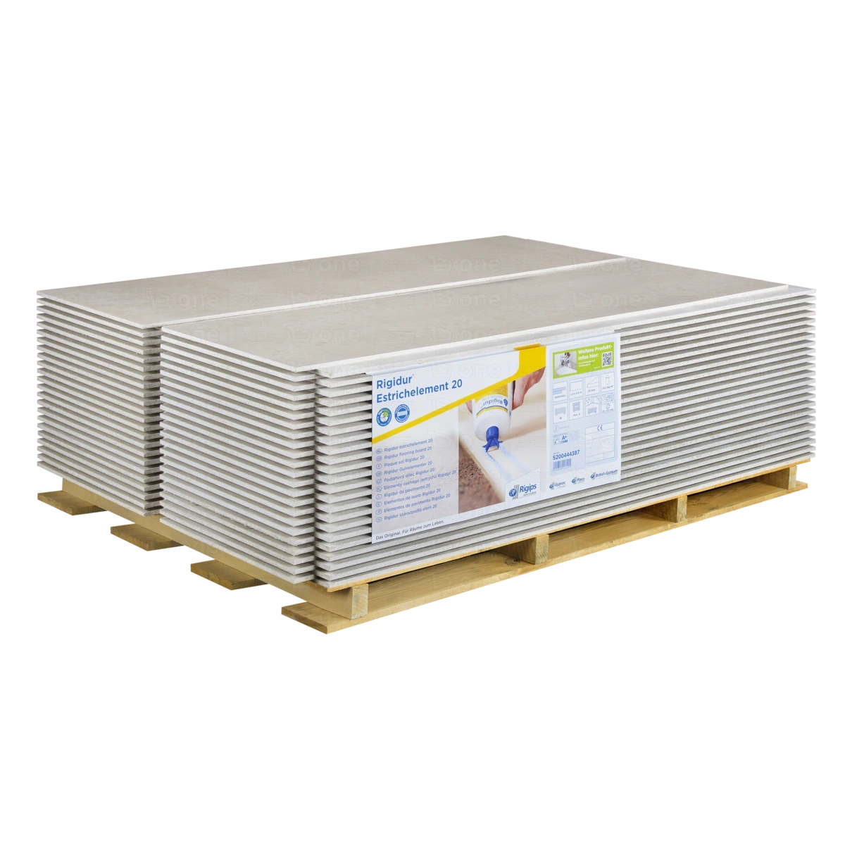 Płyta Rigips Rigidur E20 (2x10) 500x1500x20 mm