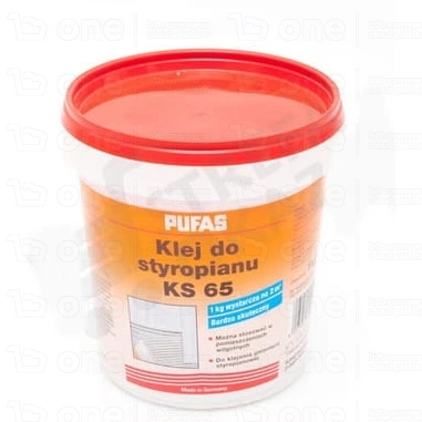Klej dyspersyjny Pufas do styropianu 1 kg