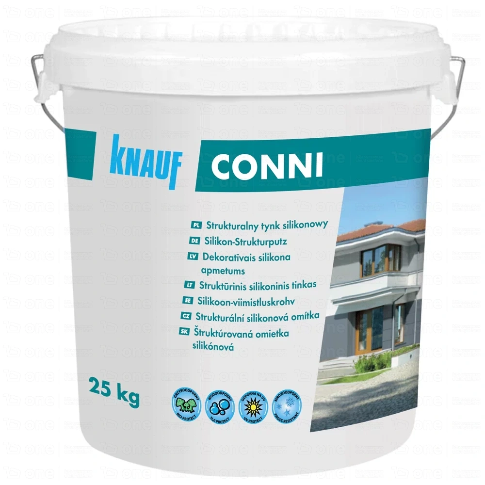 Tynk silikonowy Knauf insulation Conni S baza A biały 1,5 mm 25 kg