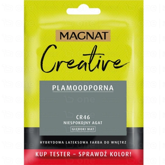 Farba lateksowa MAGNAT Creative do ścian i sufitów tester niespokojny agat CR46 30 ml