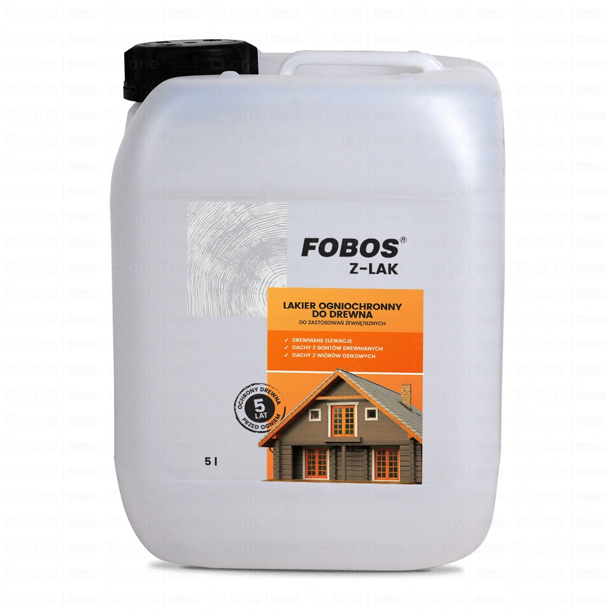 Lakier ogniochronny Fobos Z-Lak 5 l