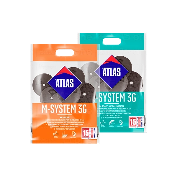 System mocowania Atlas M-System KM metal 3G 120 ZN M8/FI 6 5 L 100 BX