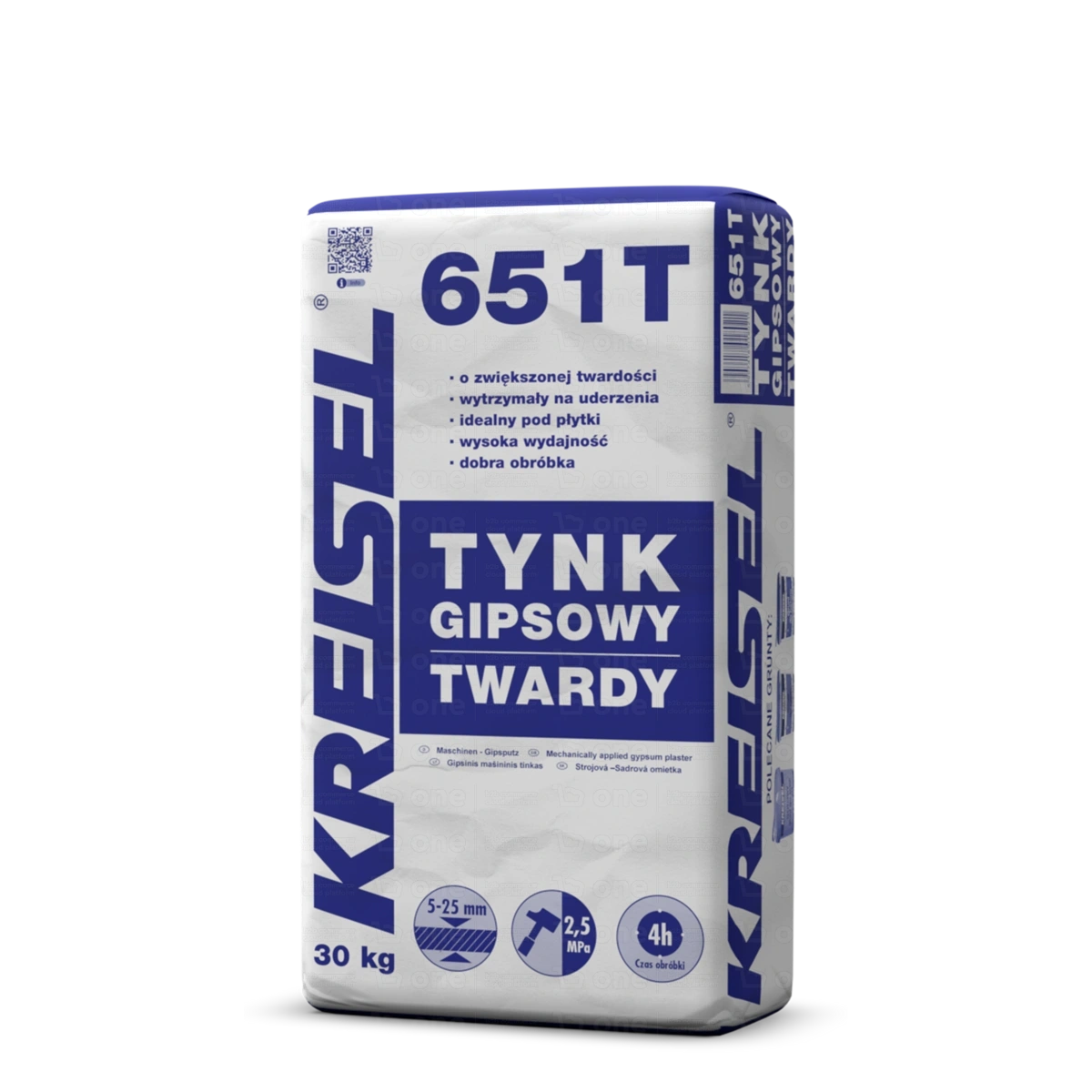 Tynk gipsowy Kreisel 651 twardy 30 kg