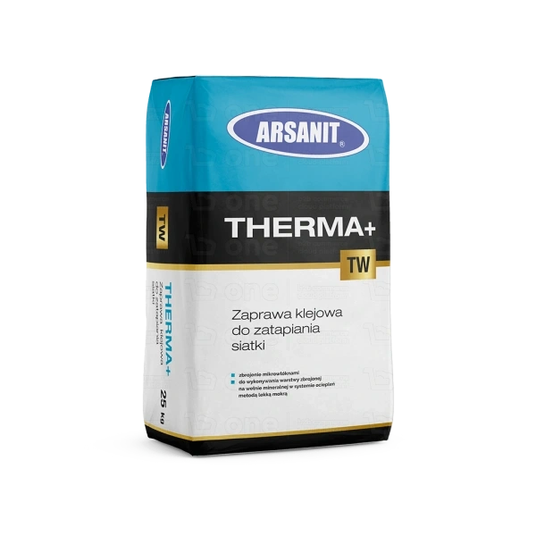 Zaprawa klejąca Arsanit Therma+TW do wełny uniwrsalna 25 kg