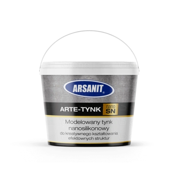 Modelowany tynk nanosilikonowy Arte-TYNK NANO SN MODELOWANY 0,5 mm 25 kg