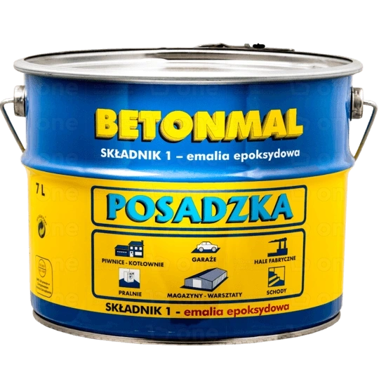 Emalia epoksydowa Rafil Betonmal posadzka RAL 1003 7 l