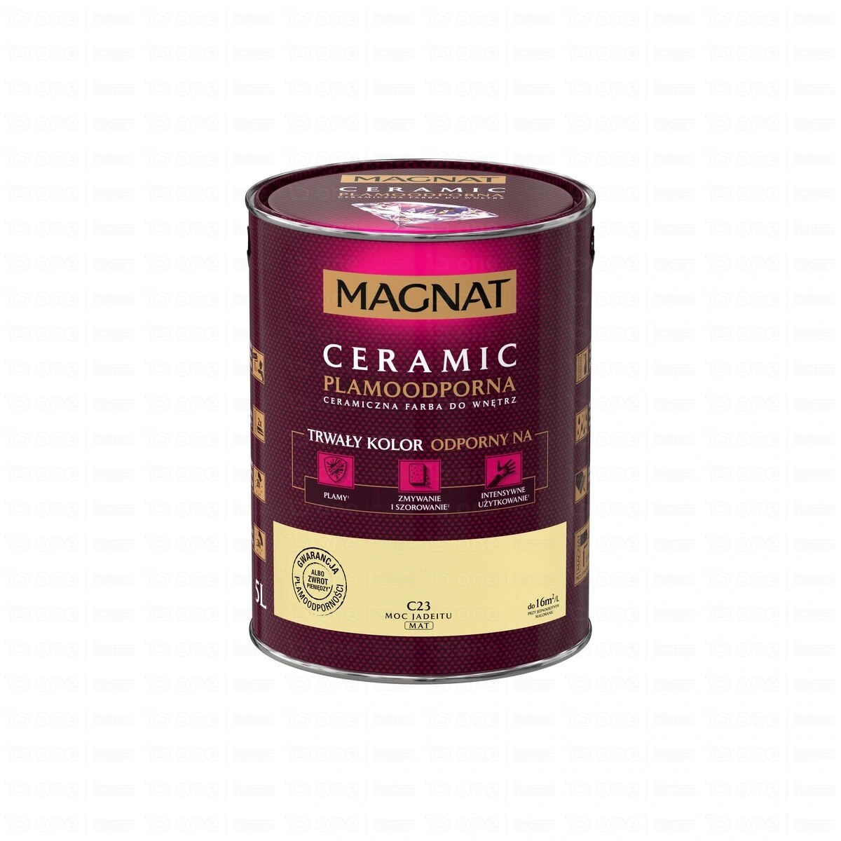 Farba ceramiczna Magnat Ceramic moc jadeitu C23 5 l