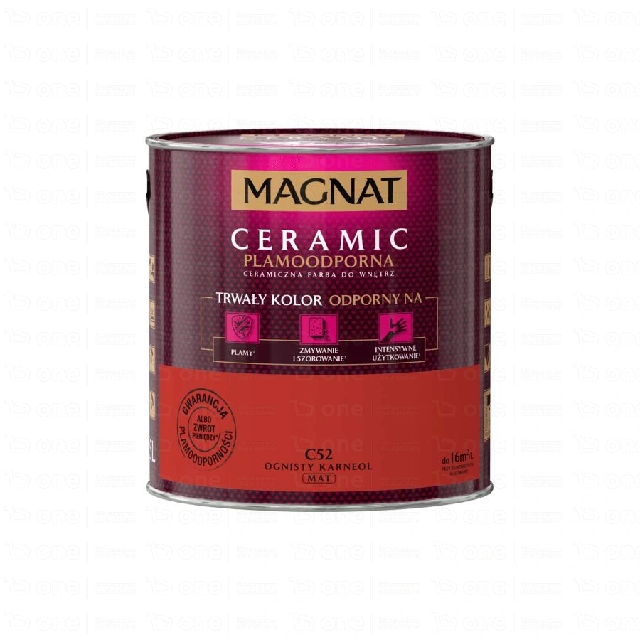 Farba ceramiczna Magnat Ceramic ognisty karneol C52 2,5 l