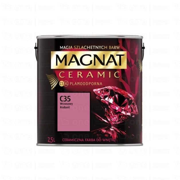 Farba ceramiczna Magnat Ceramic wrzosowy rodonit C35 2,5 l
