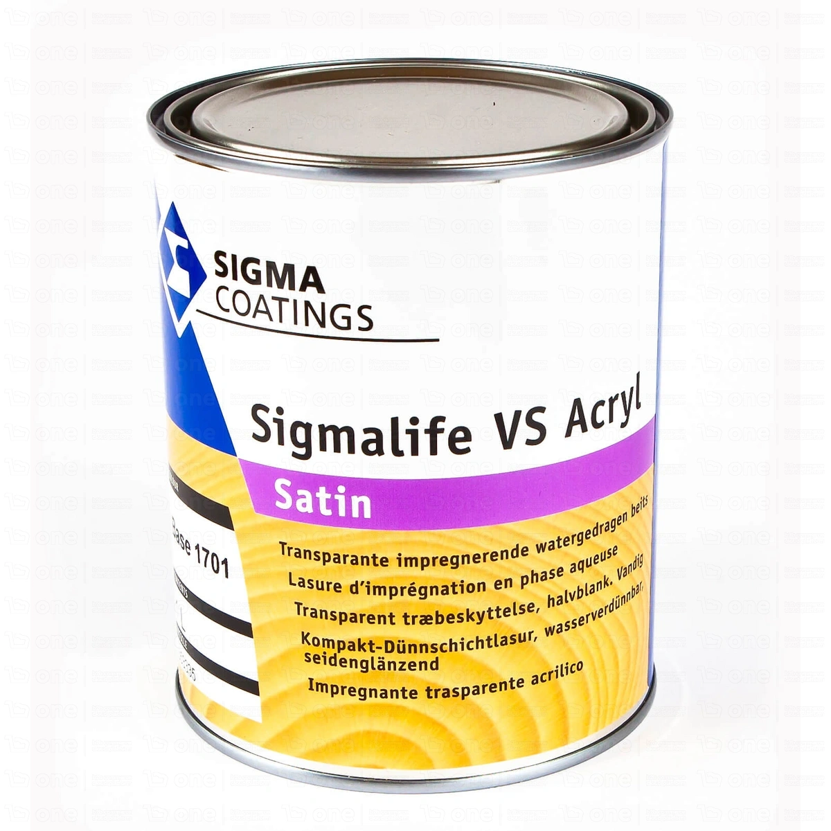 Lakierobejca do drewna Sigma Coatings Sigmalife VS Acryl 1701 1 l