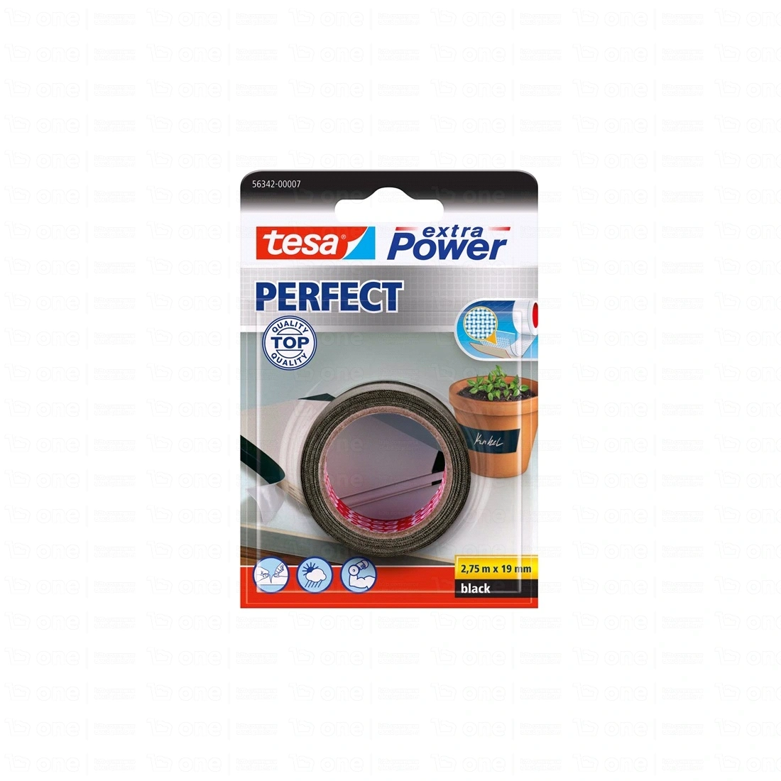Taśma naprawcza Tesa Extra Power Perfect materiałowa 19 mm x 2,75 m