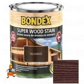 Lazura żelowa Bondex Super Wood Stain palisander 2,5 l