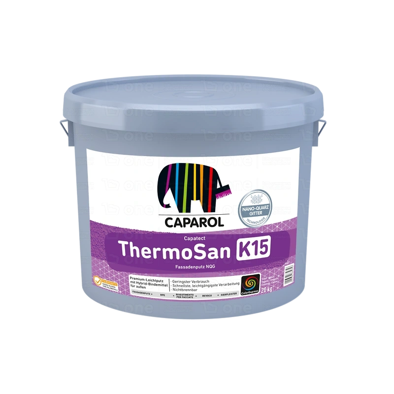 THERMOSAN FASSADENPUTZ NQG K15 "BAZA TRANSP" 20KG 890406  CAPAROL $$$