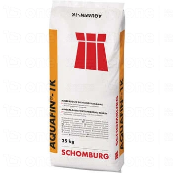Zaprawa uszczelniająca mineralna Schomburg Aquafin-1K szary 25 kg