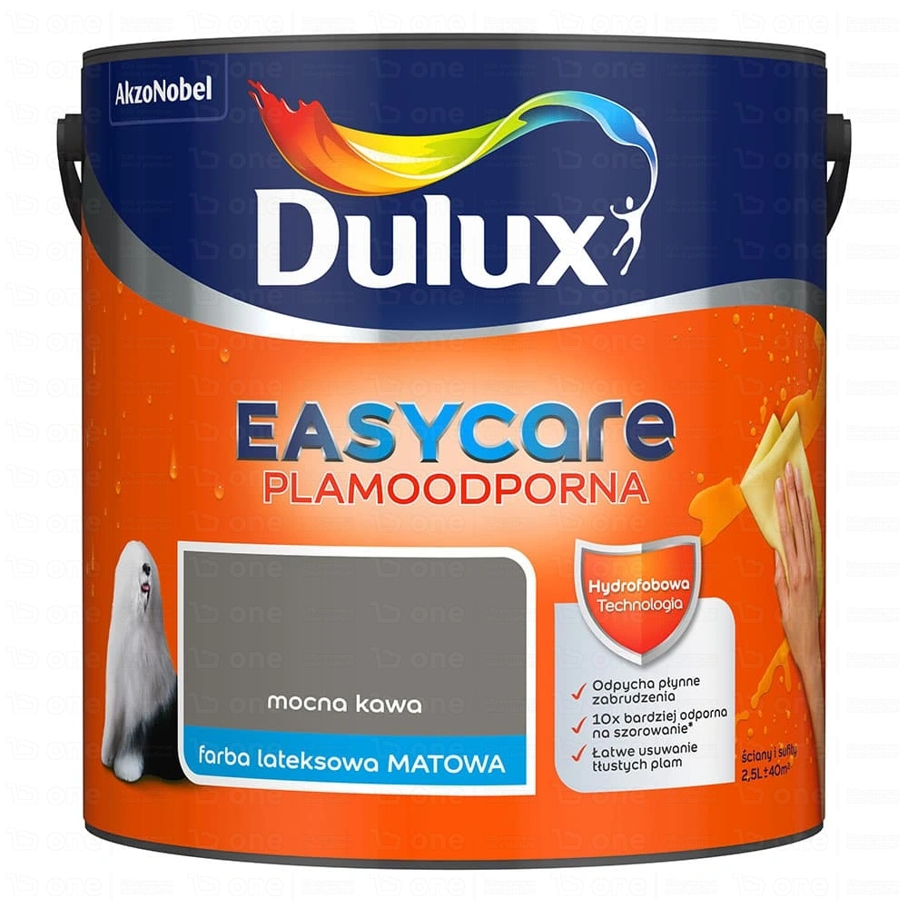 Farba lateksowa Dulux EasyCare mocna kawa 5 l