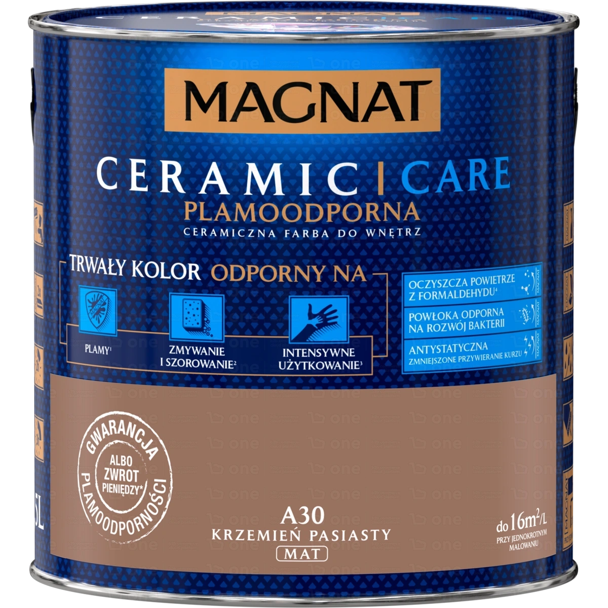 Farba ceramiczna Magnat Ceramic Care krzemień pasiasty A30 2,5 l