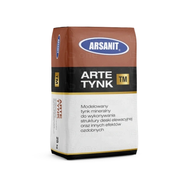 Tynk mineralny Arsanit Arte-Tynk TM modelowany 25 kg