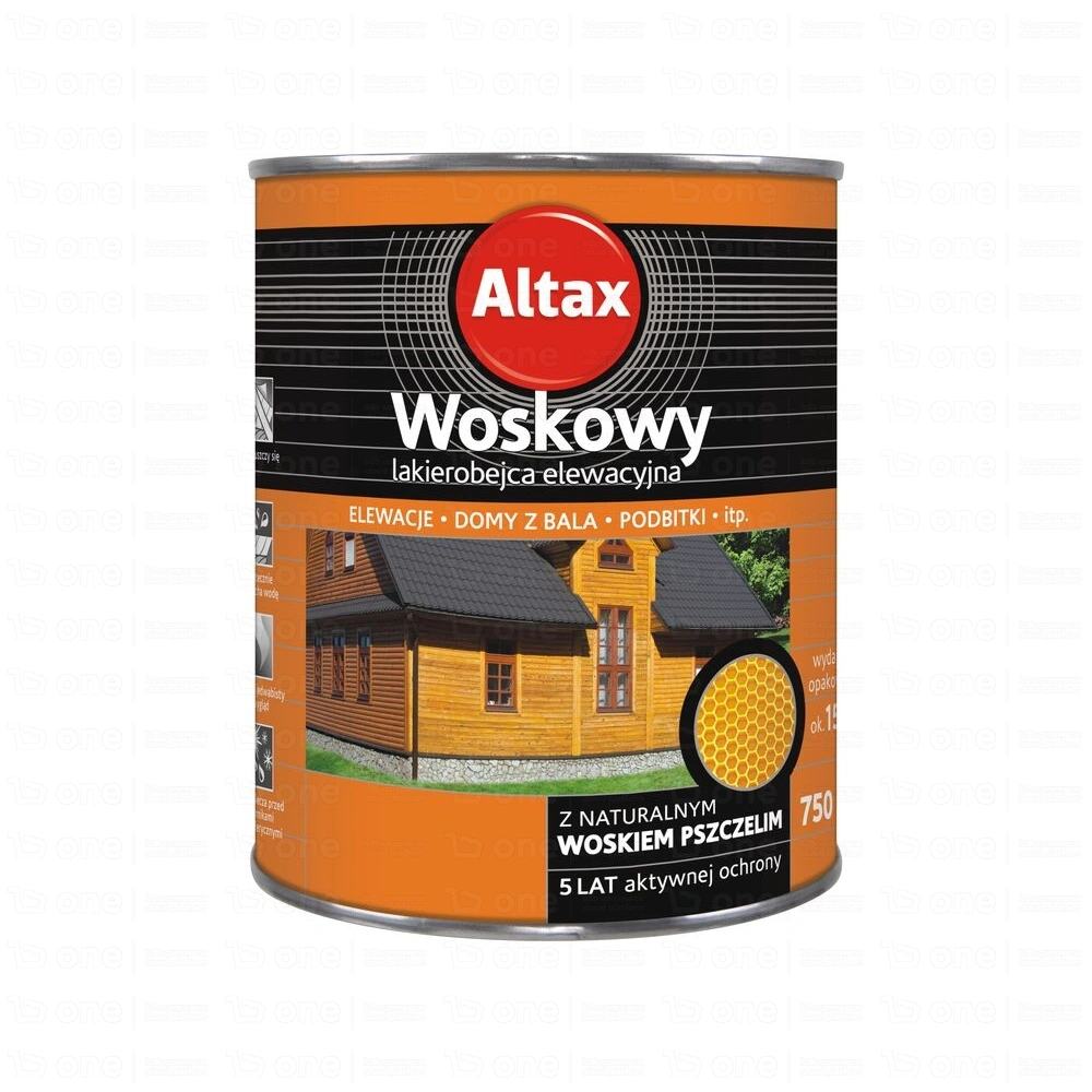Lakierobejca elewacyjna Altax Woskowy sosna 0,75 l