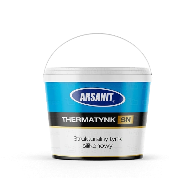 Tynk silikonowy Arsanit Thermatynk-SN baza jasna 1,0 mm 25 kg