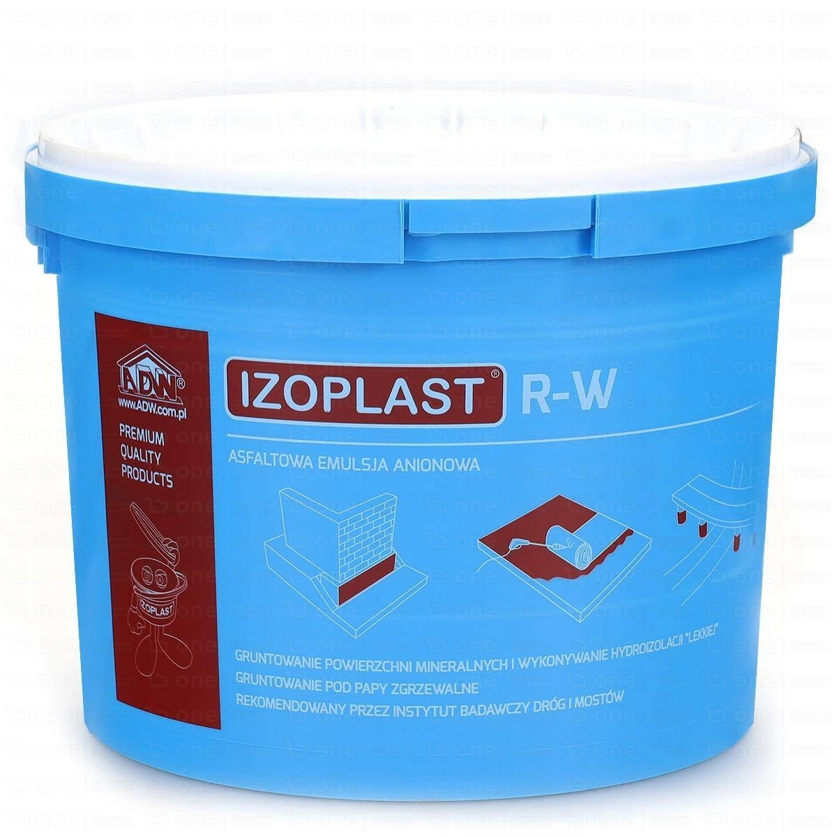 Emulsja asfaltowa anionowa ADW Izoplast R-W do gruntowania wersja zimowa 10 l
