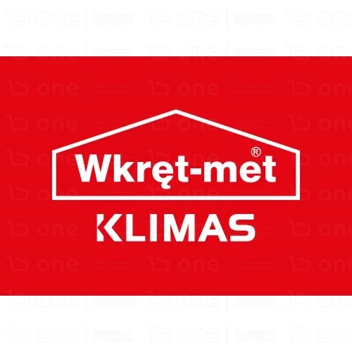 Śruby metryczne Klimas Wkręt-met 5,8 mm z łbem sześciokątnym z pełnym gwintem M8,0 x 60 mm 10 kg 