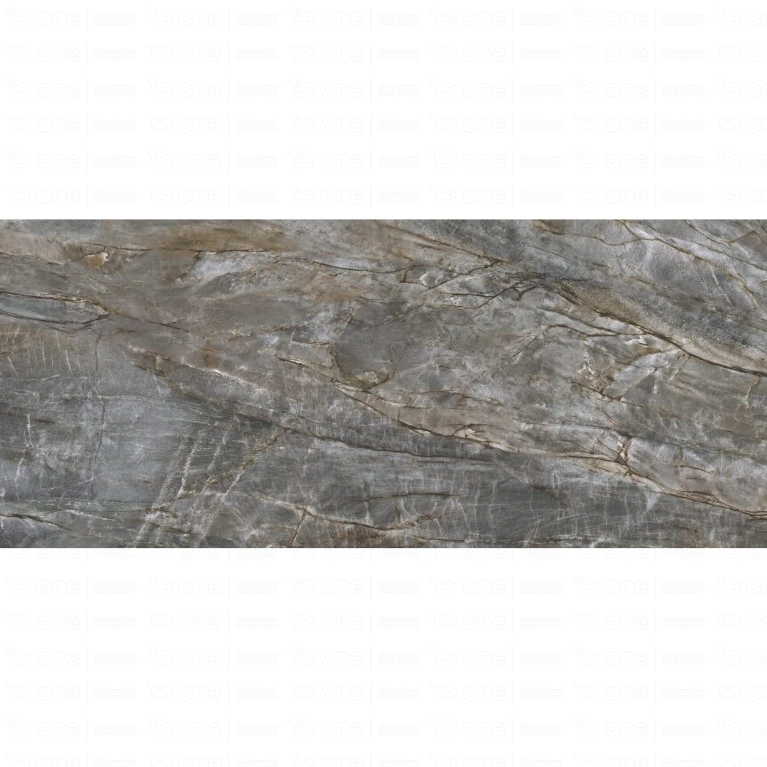 Płytki gresowe Cerrad + La Mania Brazilian Quartzite Poler ścienno-podłogowe 2797x1197x6 mm black poler gat. 1