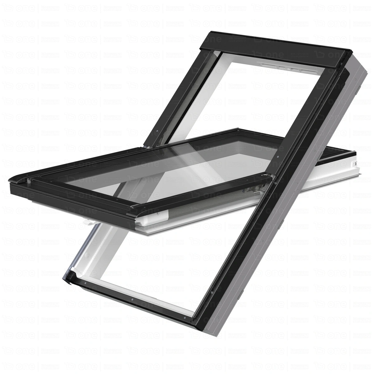 Okno dachowe Fakro PTP-V U41 BBMX 78x140 3-szybowe PVC